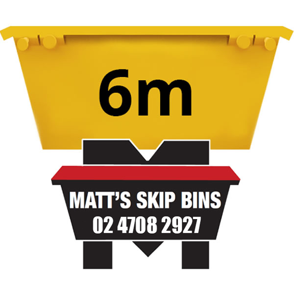 6m Skip Bin Hire in Western Sydney Matt's Skip Bins