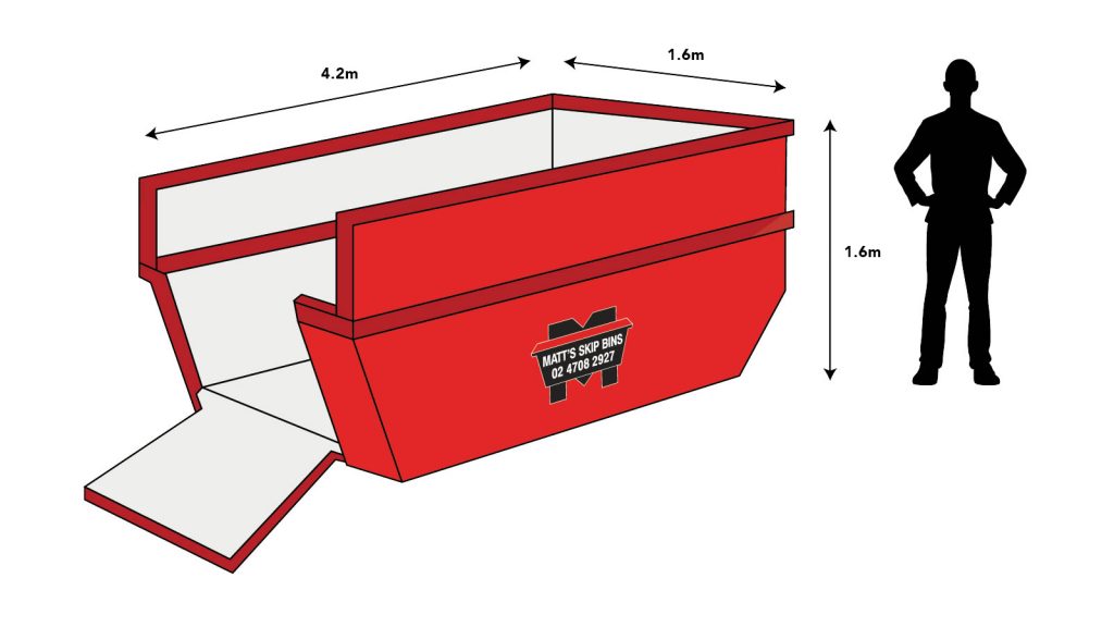 9 Cubic Metre Skip Bins – For Larger Clean-ups