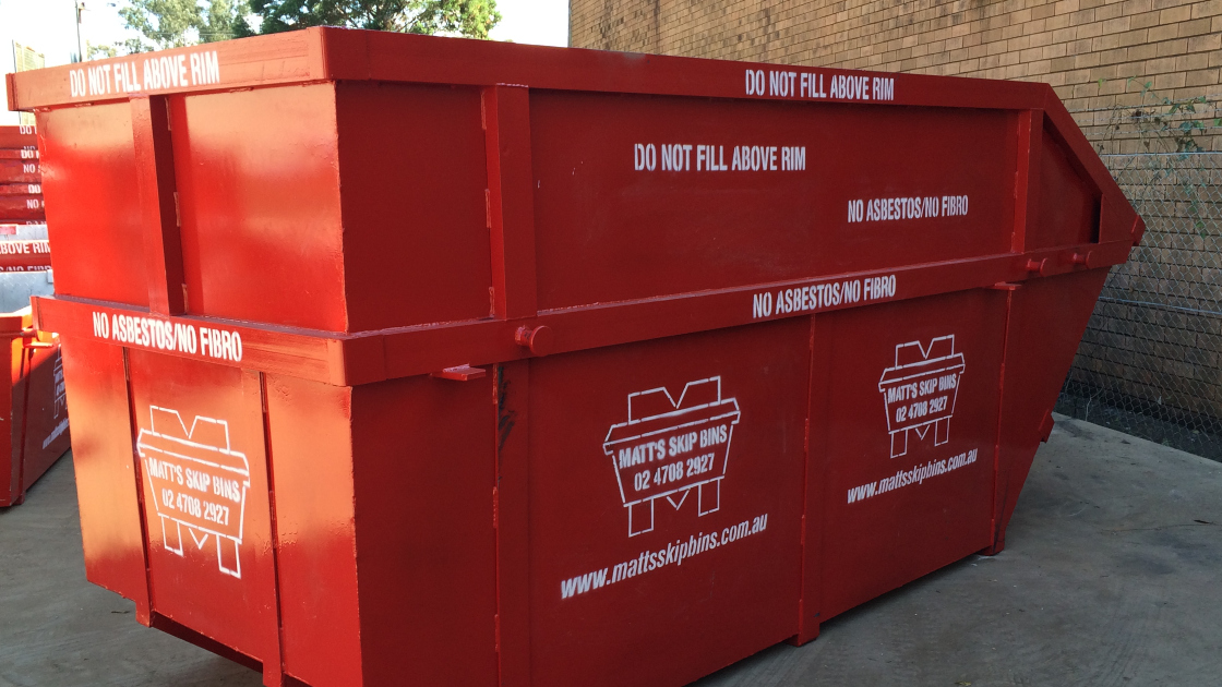 Unusual uses for skip bins