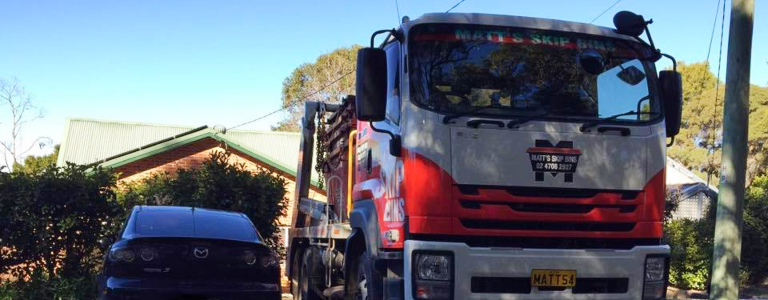 Skip bin delivery in the Blue Mountains