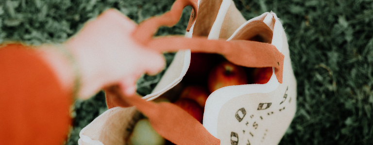 Using reusable bags