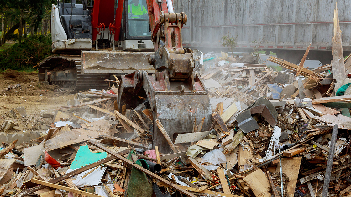 Waste management solutions for construction sites