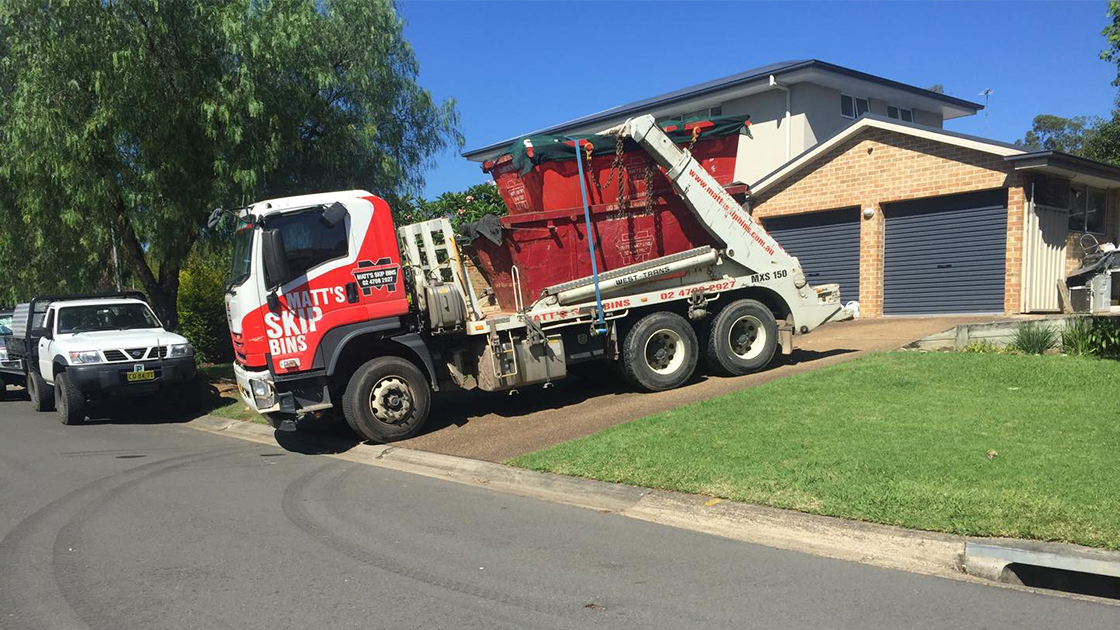 Where does the waste in your skip bin go?