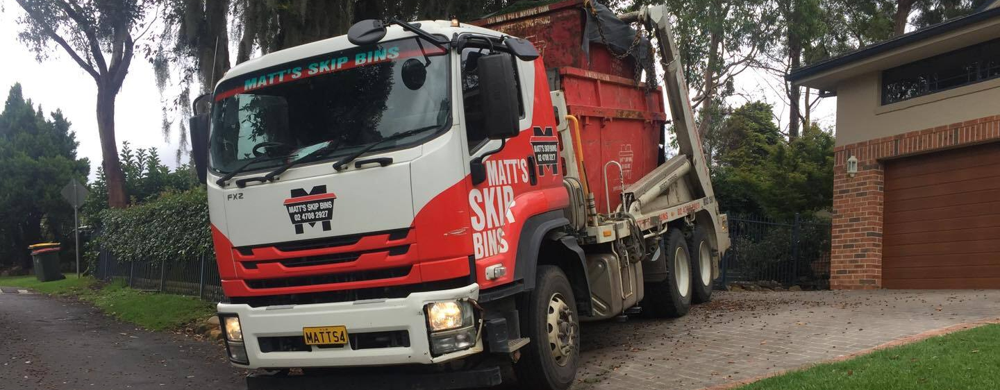 Skip bin services in the Hills area